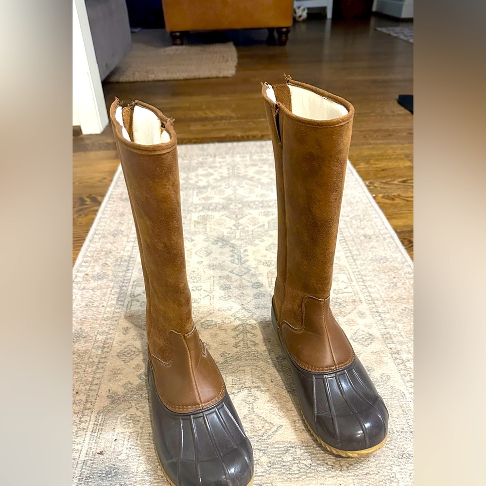 Lined Tall Winter/ Fall Boots